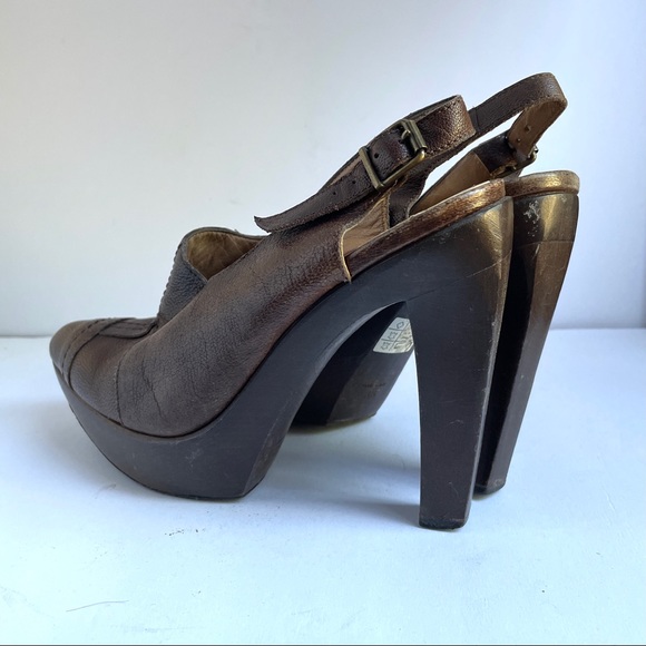 Marni Wood Platform Heels - Picture 7 of 15